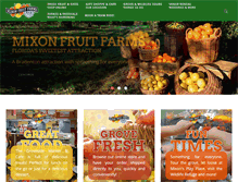 Tablet Screenshot of mixon.com